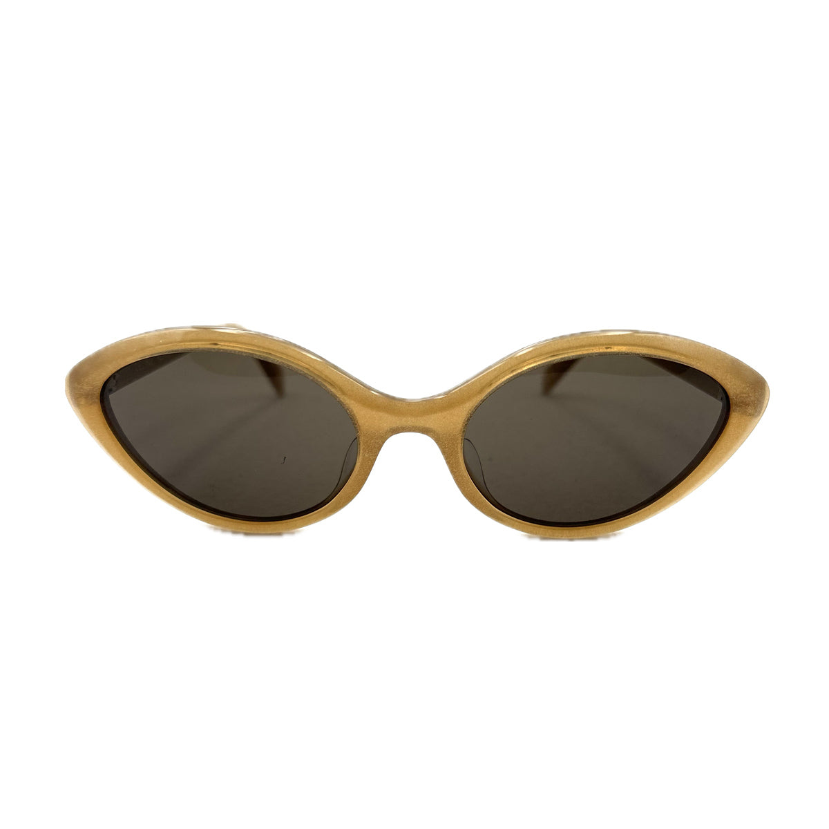 CL40264U 59e Beige Acetate Occhiali Sole
