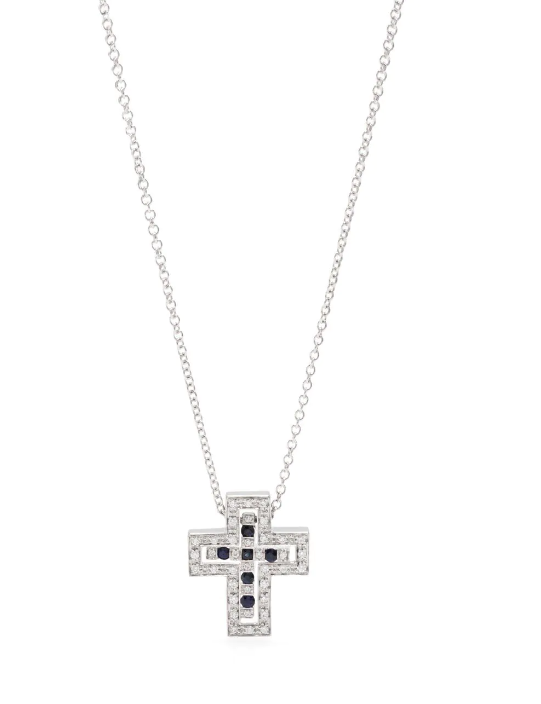 Damiani 18kt white gold necklace in white