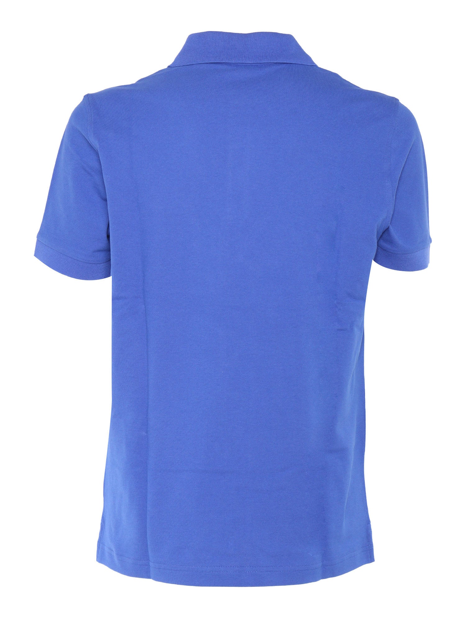 PIQUET POLO Blue Cotton Elastane Shirt