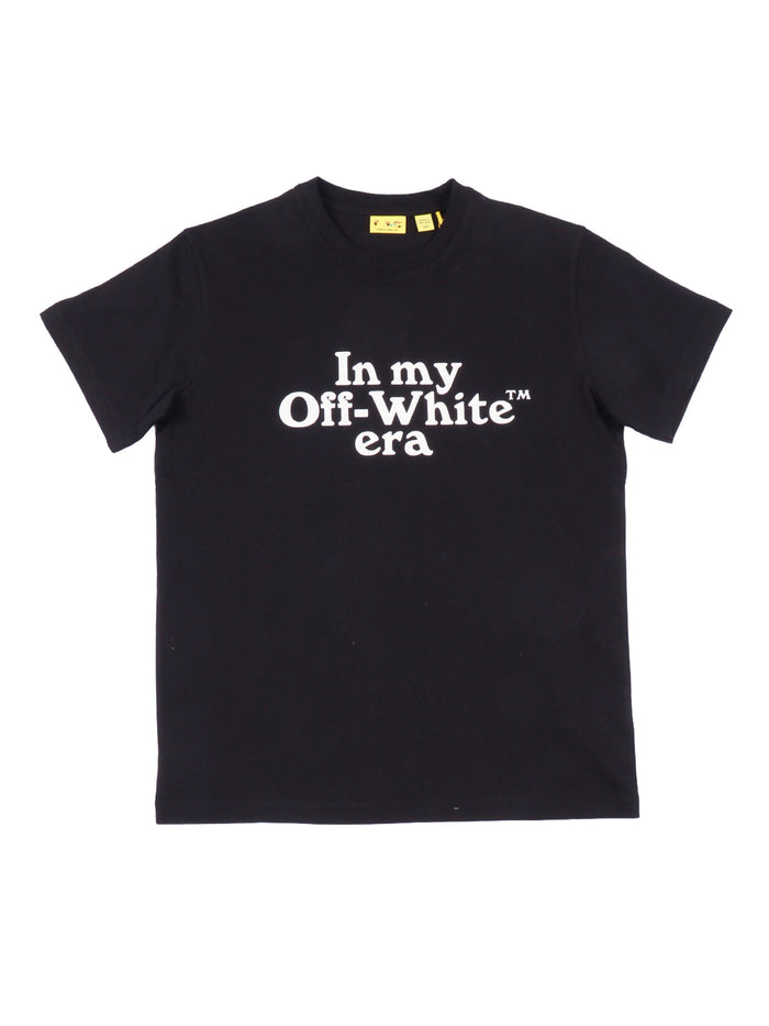 OW MULTILOGO TEE S-S Black Cotton Short Sleeves T-shirt