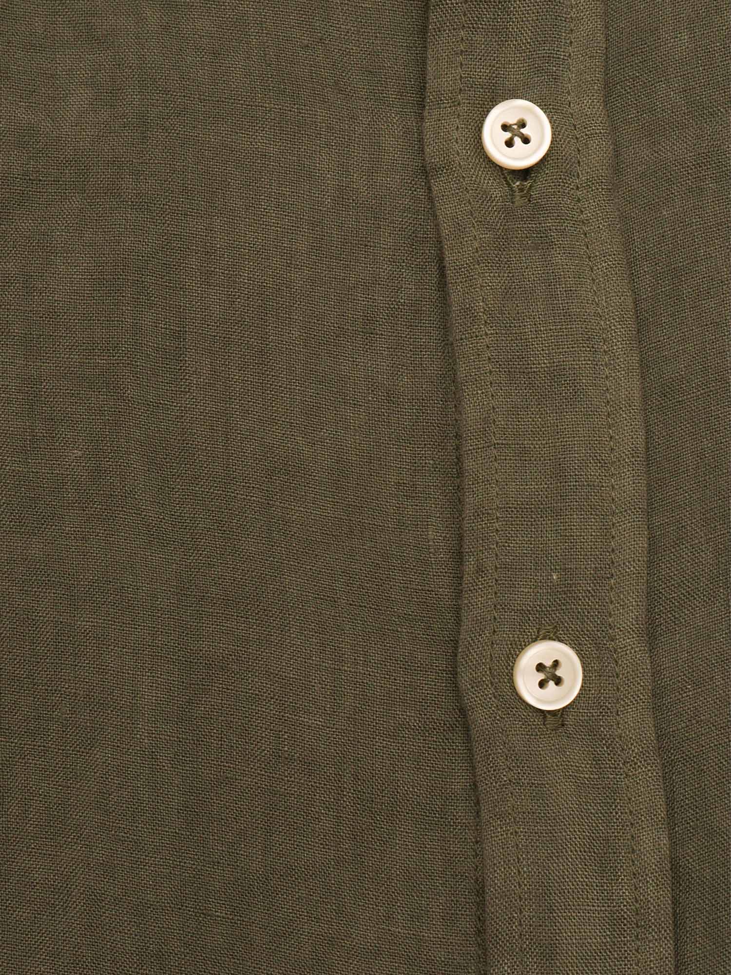 Mens Shirt Brown Cotton