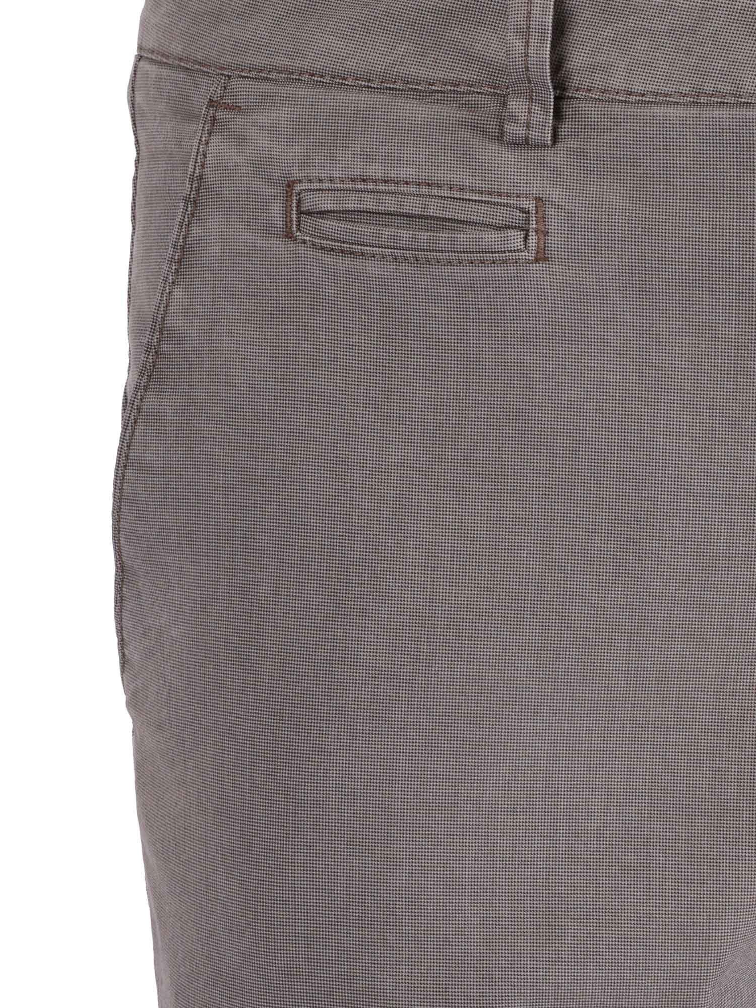 Trousers Grey Tencel Polyester Spandex