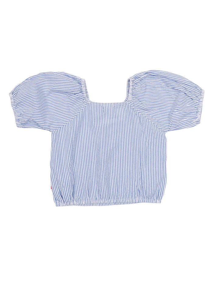 Girls Shirts Neha Knox Blue Cotton