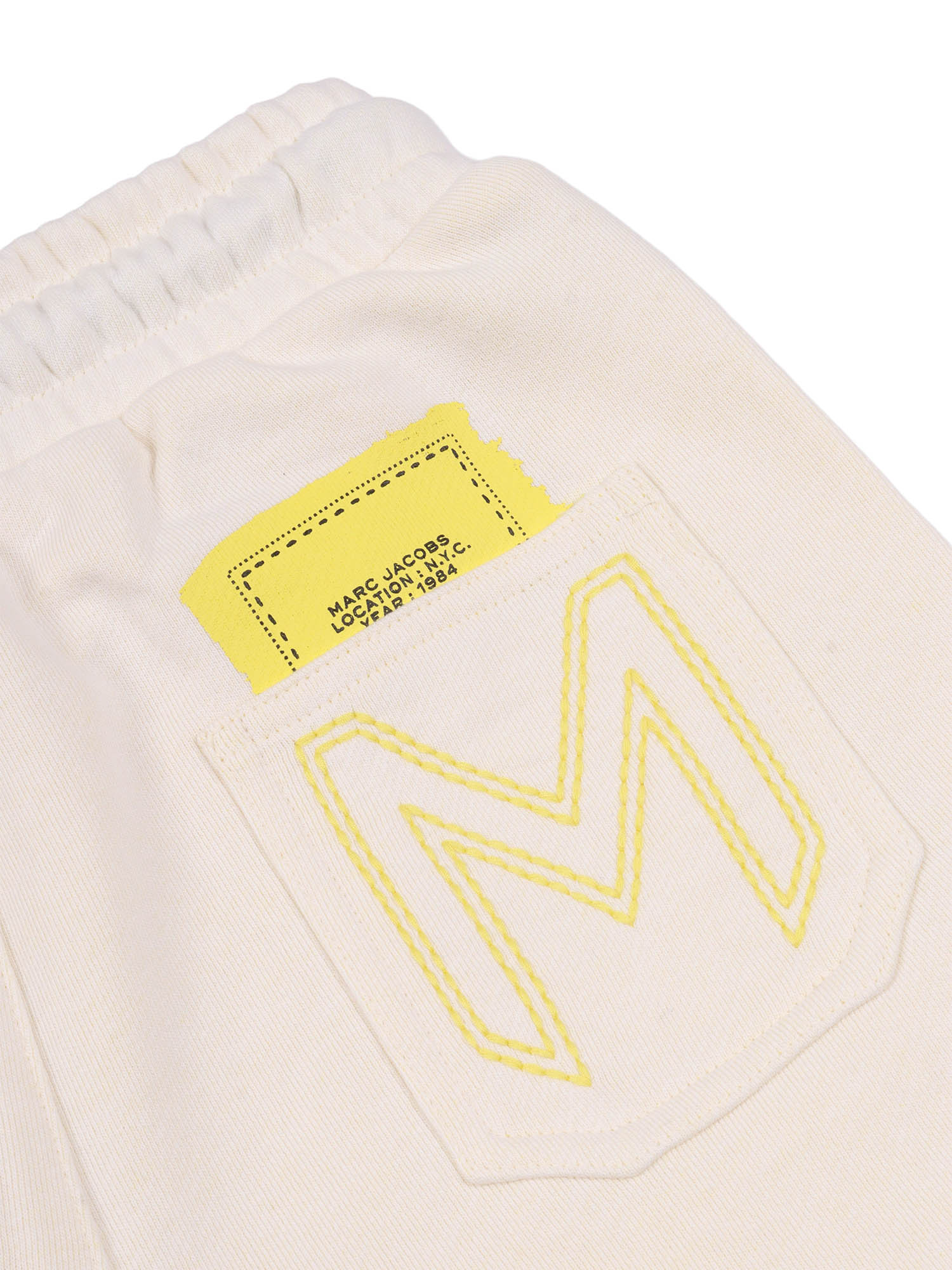 SHORTS White Cotton Polyester