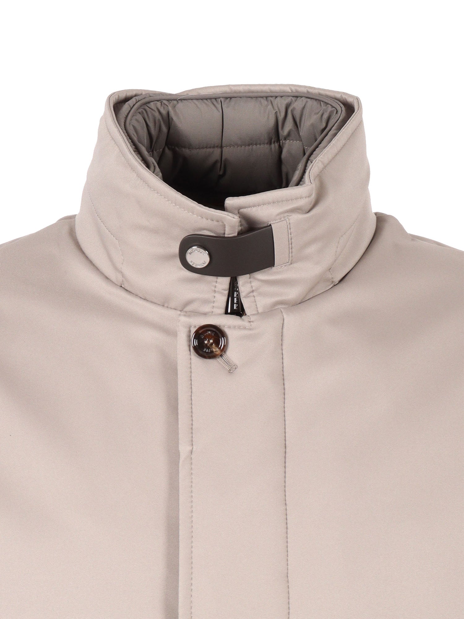 Reis-Ads Jacket Grey Polyester Polyurethane Coat