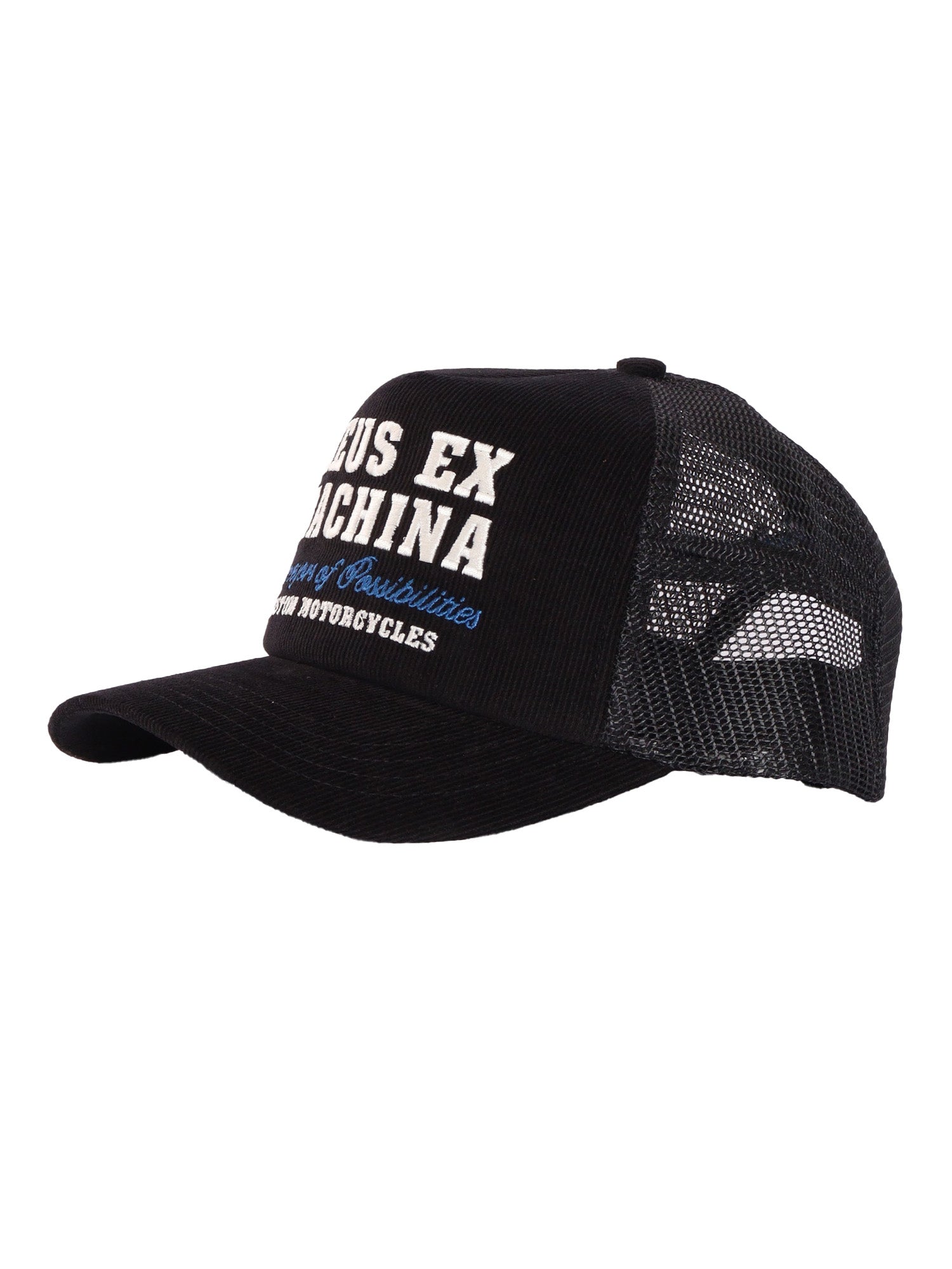 Gumshoe Cord Trucker Black Hat