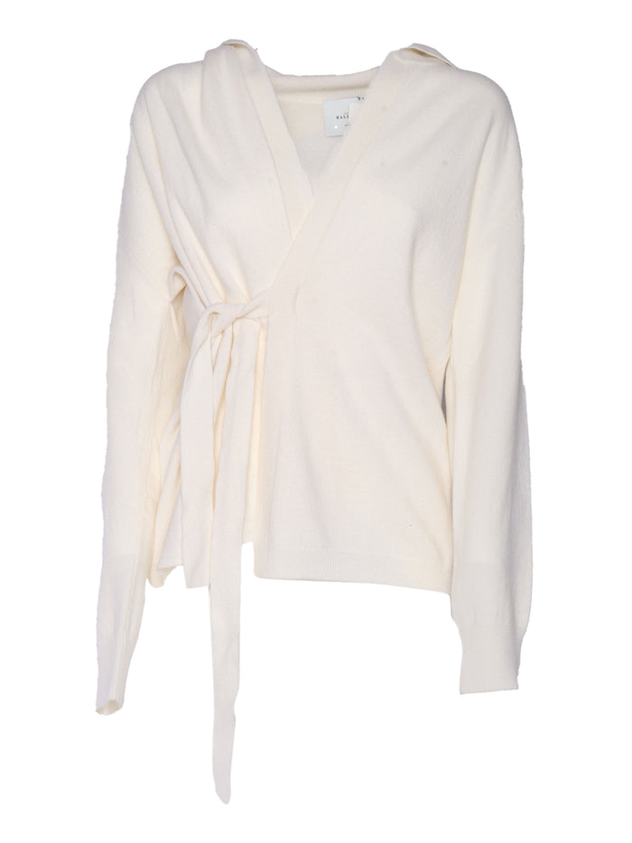 CARDIGAN White Wool