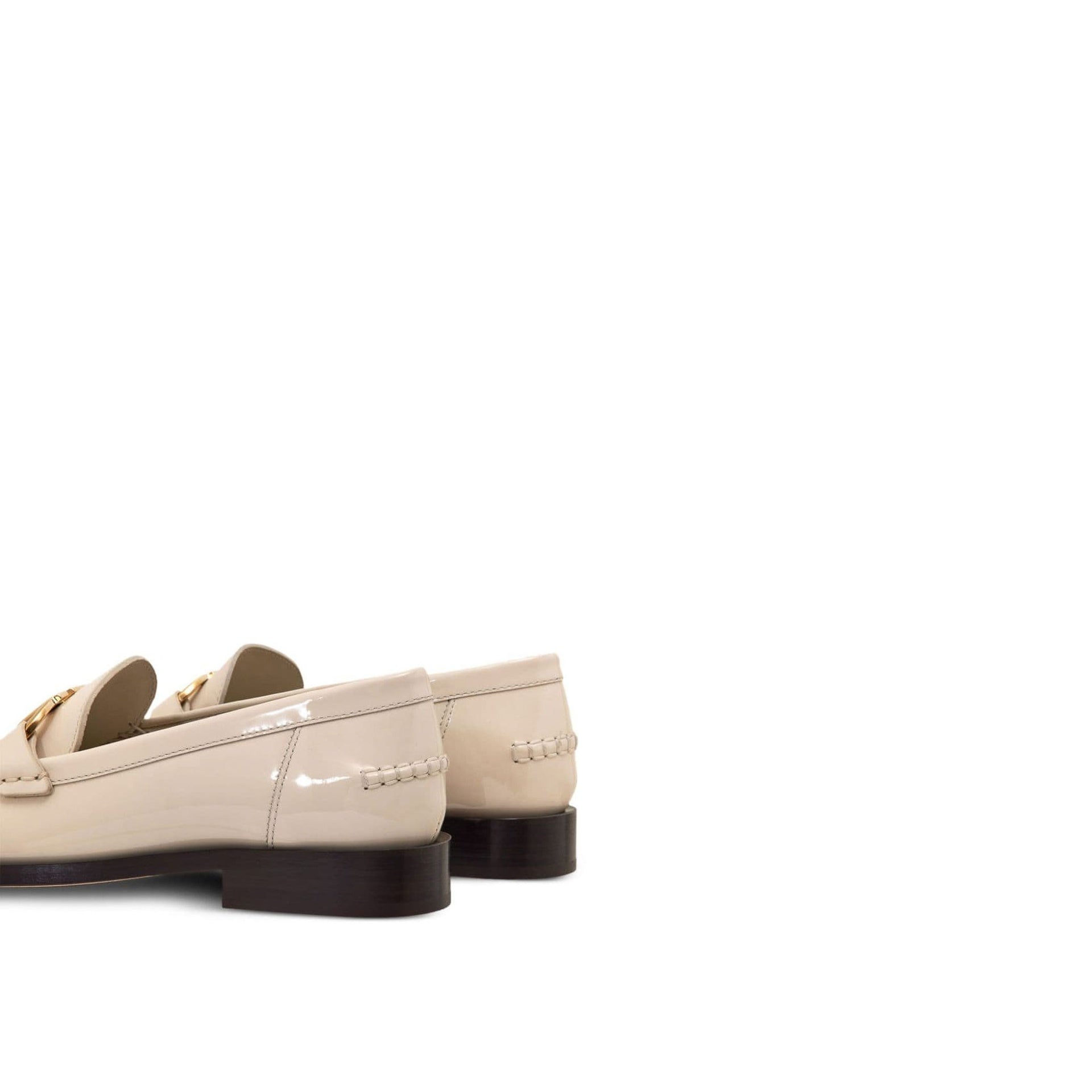Maryan Leather Loafers White Calf