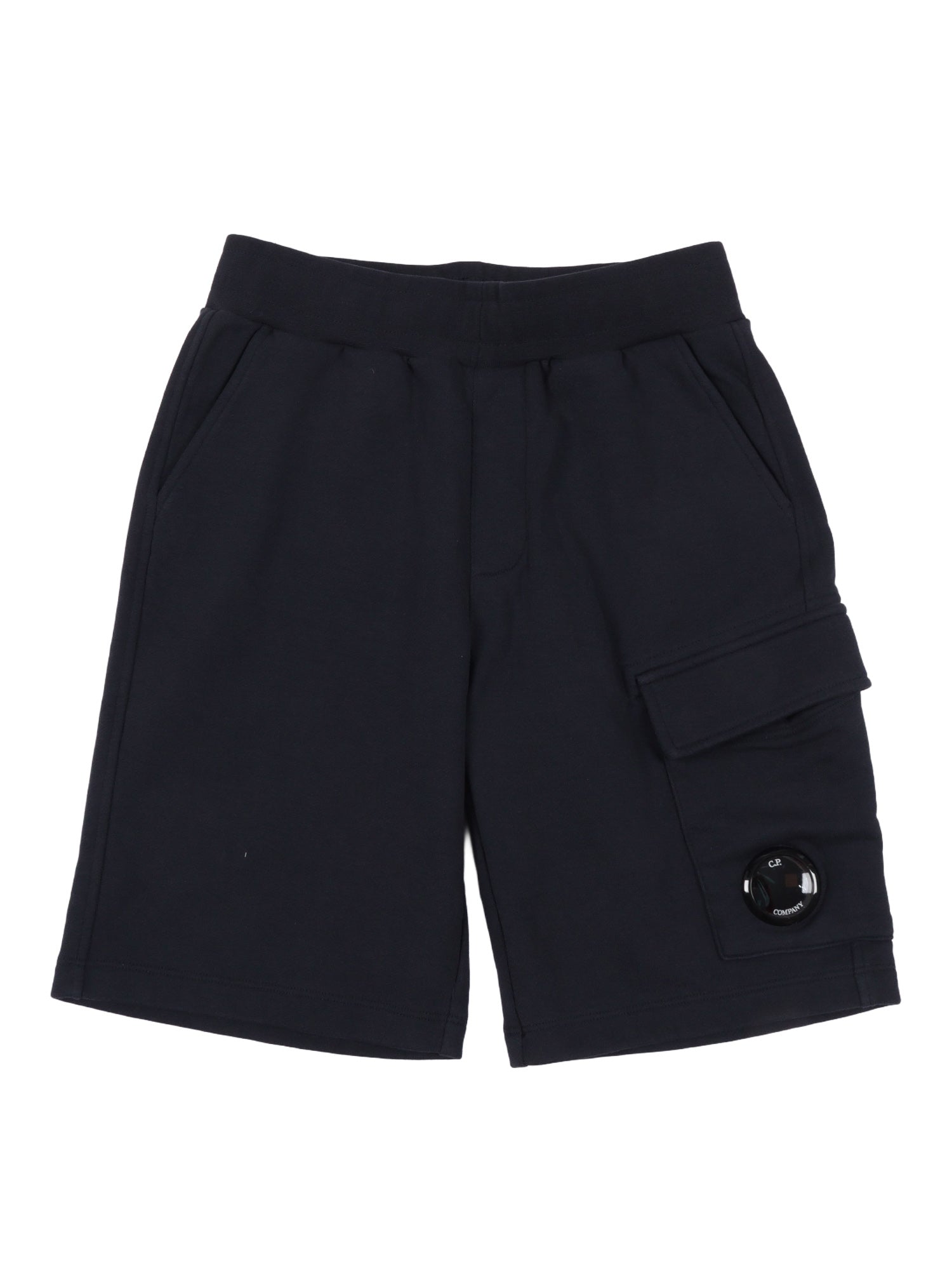 SHORTS Blue Cotton Bermuda