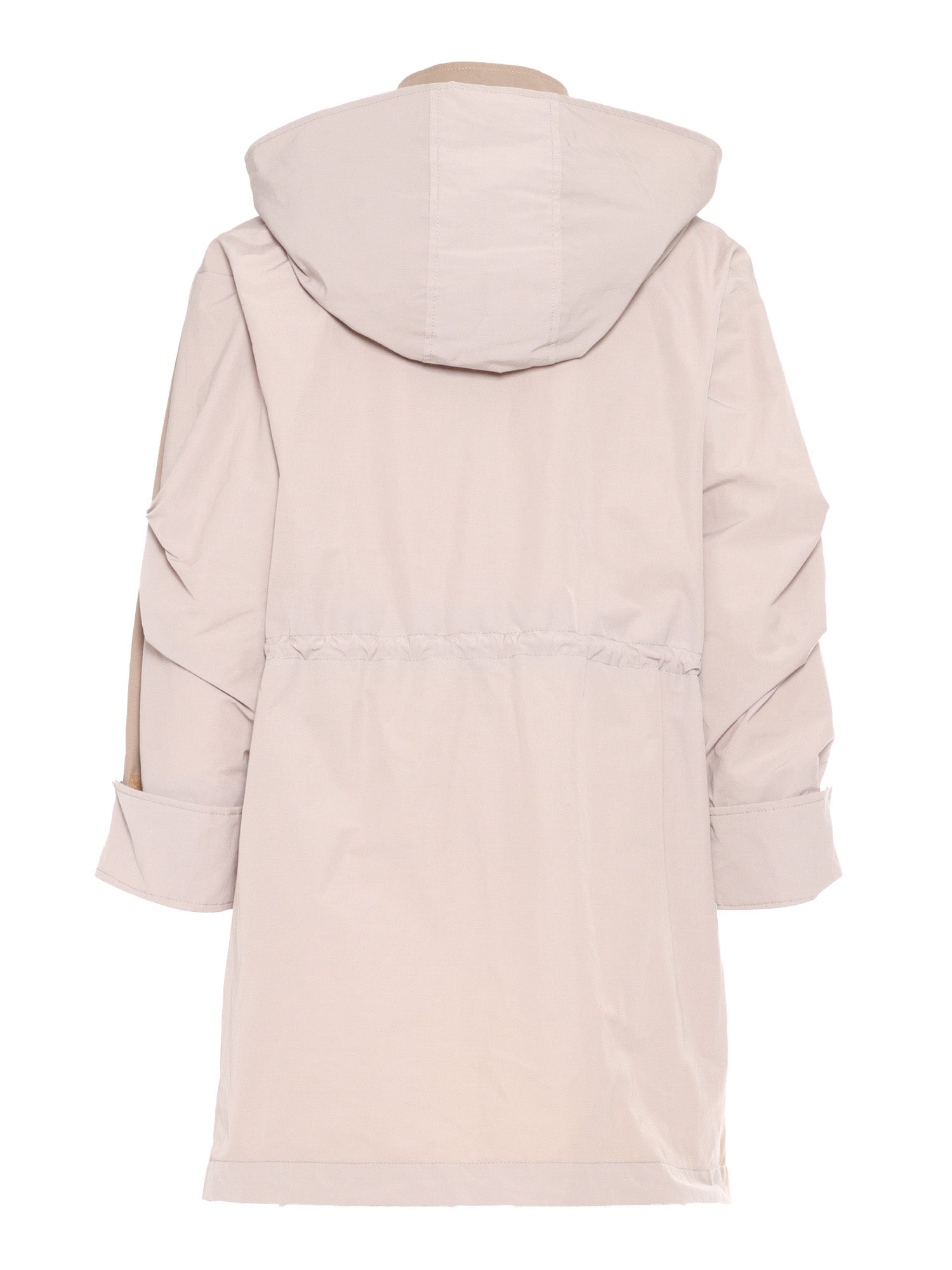 DRILL OVER PARKA GIRL Beige