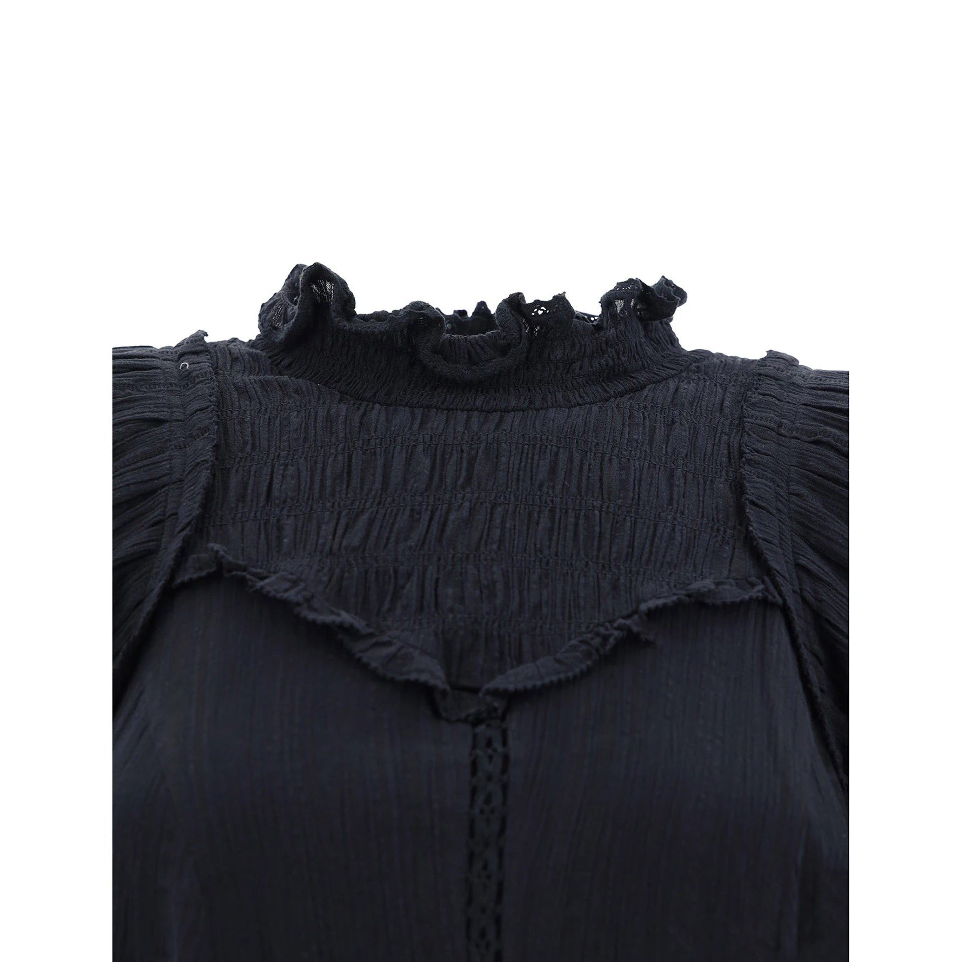Isabel Marant Etoile Isma Dress Black Cotton Viscose