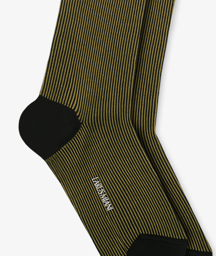Long Striped Socks Yellow