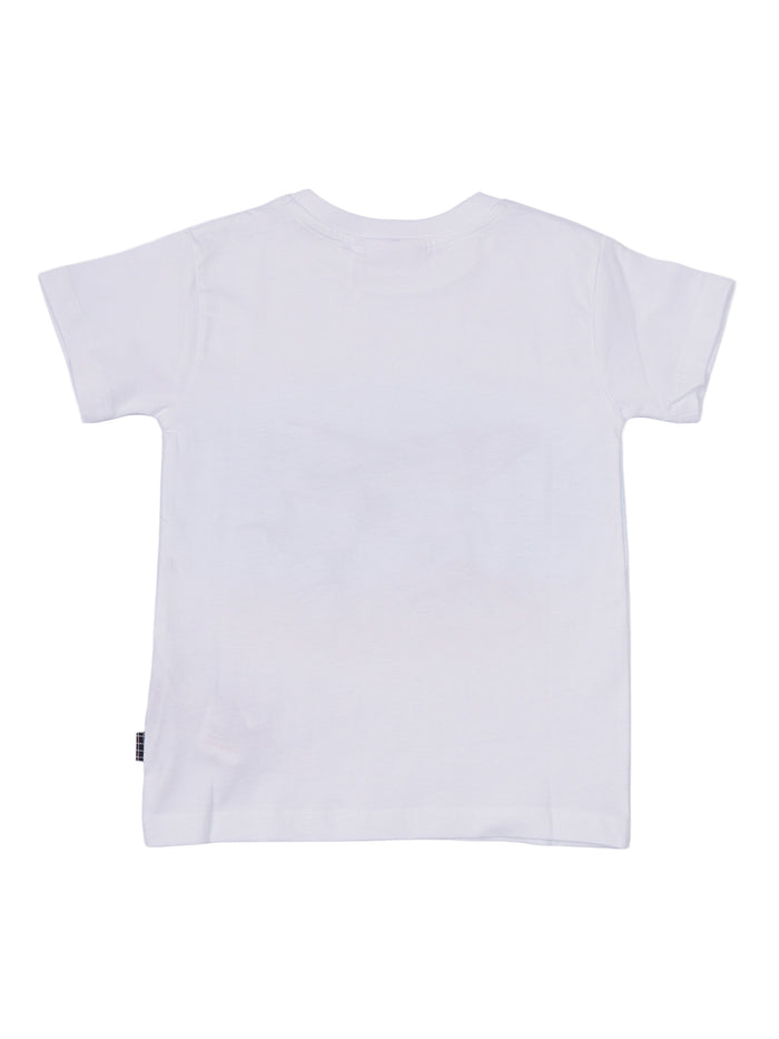 Raul T-Shirts Short Sleeves White Cotton Organic Long T-shirt