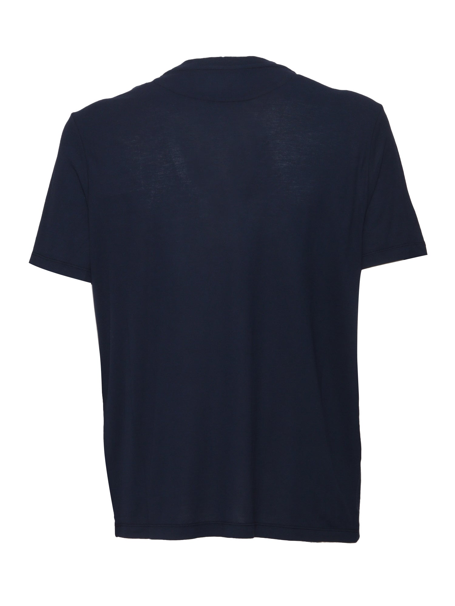 T-SHIRT Blue Cotton Short Sleeves