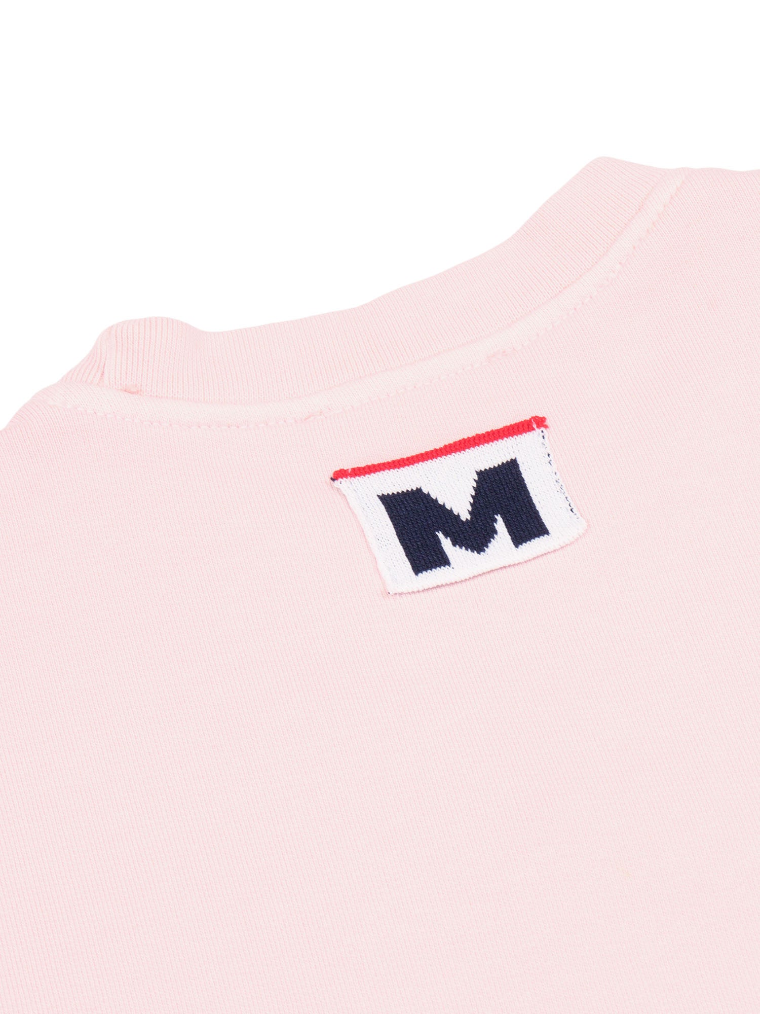 WASHED SWEATSHIRT UNISEX Pink Cotton