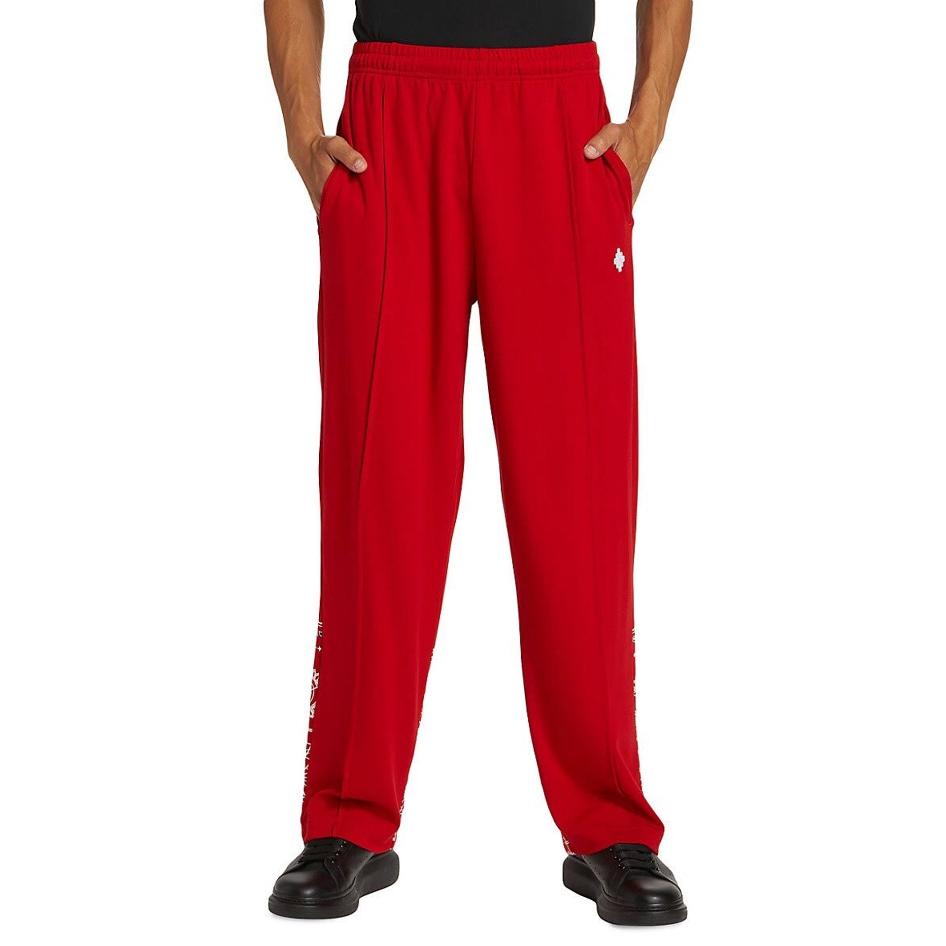 County Of Milan Track Pants Red Elastane Polyamide Viscose