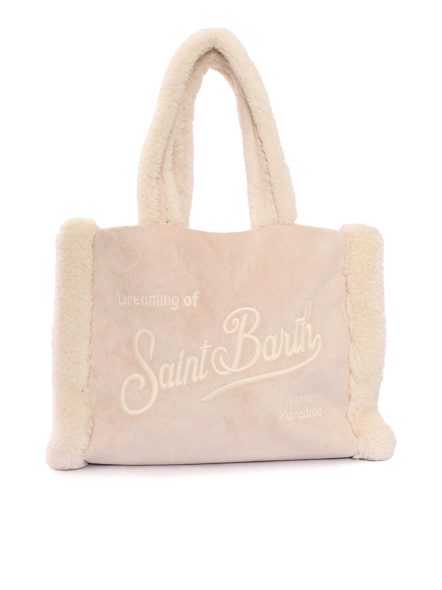 Colette Shearling-11 Emb Pink Polyester Handbag