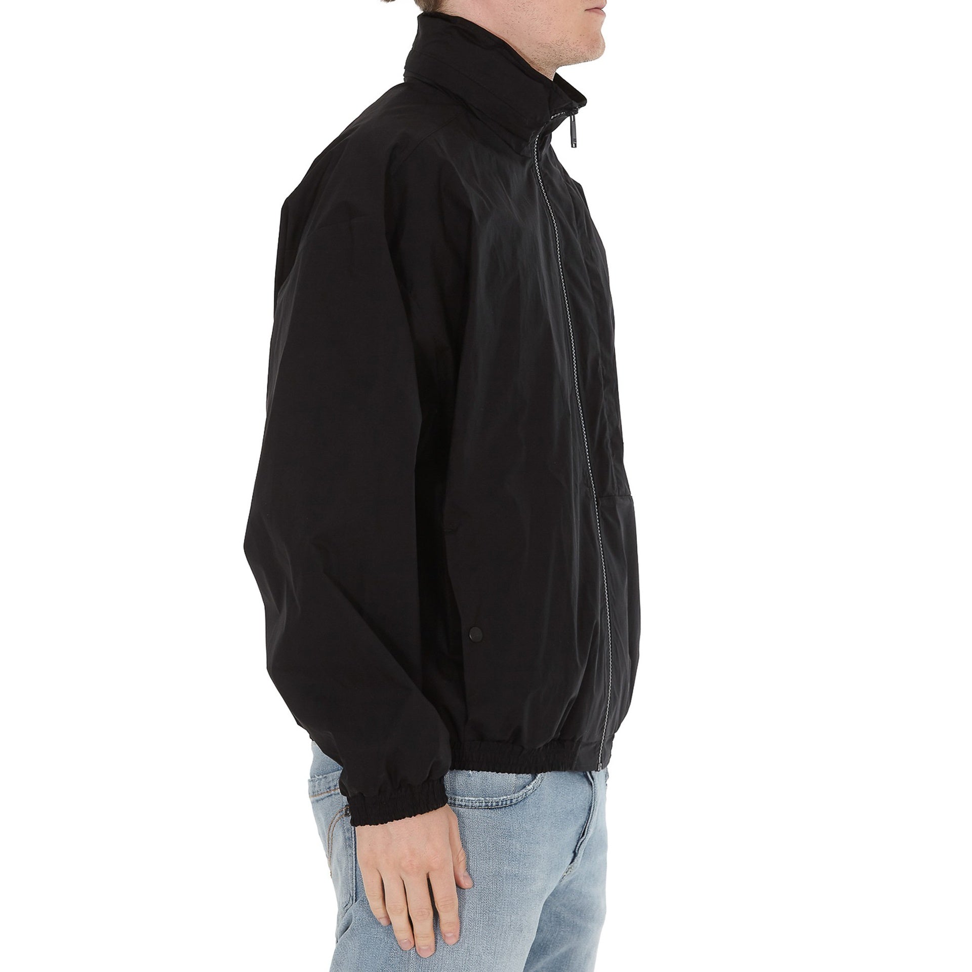 County Of Milan Cotton Jacket Black Polyurethane