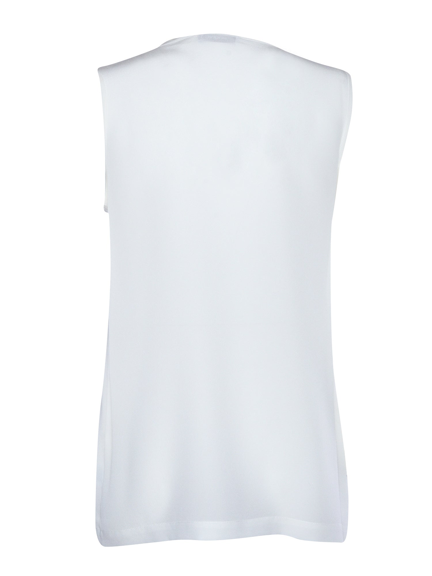SILK TANK TOP White