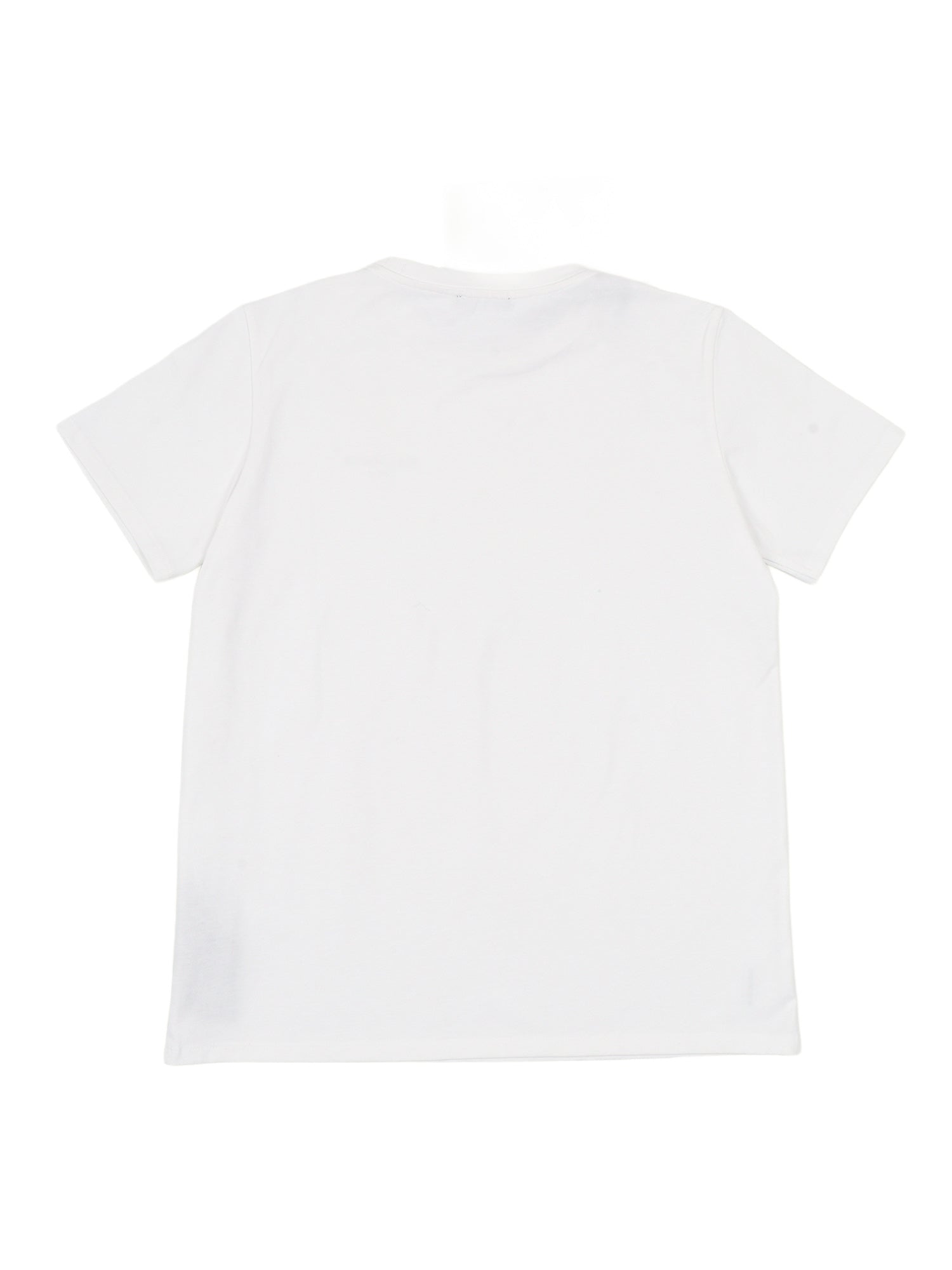 T-SHIRT White Cotton Short Sleeves