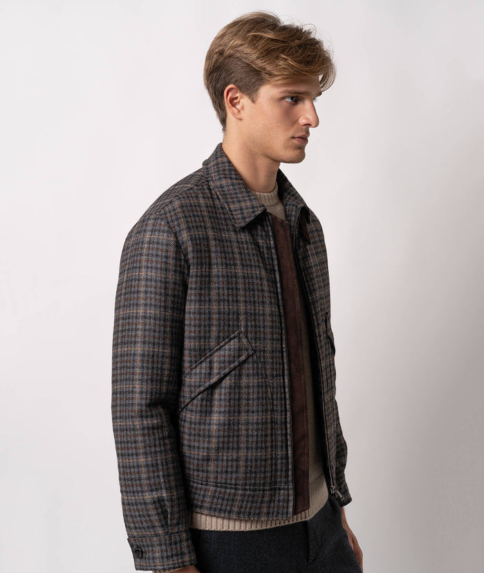 Casual Wool Jacket Elias Dimgray Sportwear Blouson