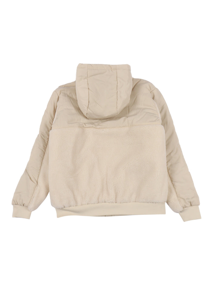 JACKET Beige Polyester Fabric 2 Heavy