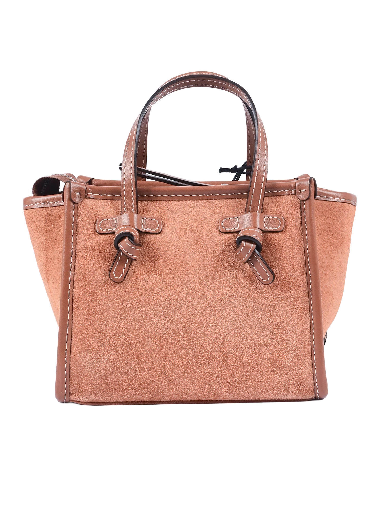 LEATHER BAG Camel Cow Shoulder
