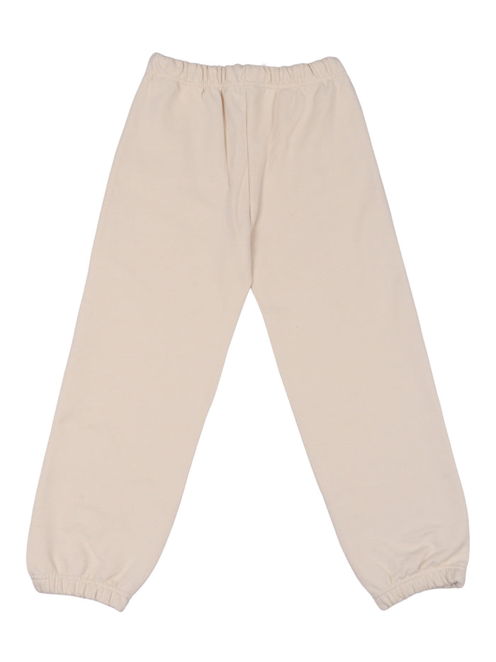 OVERLOGO SWEATPANT BOY White Cotton Pant