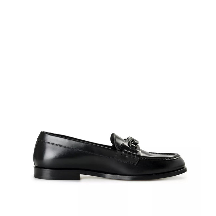 Garavani Leather Loafers Black