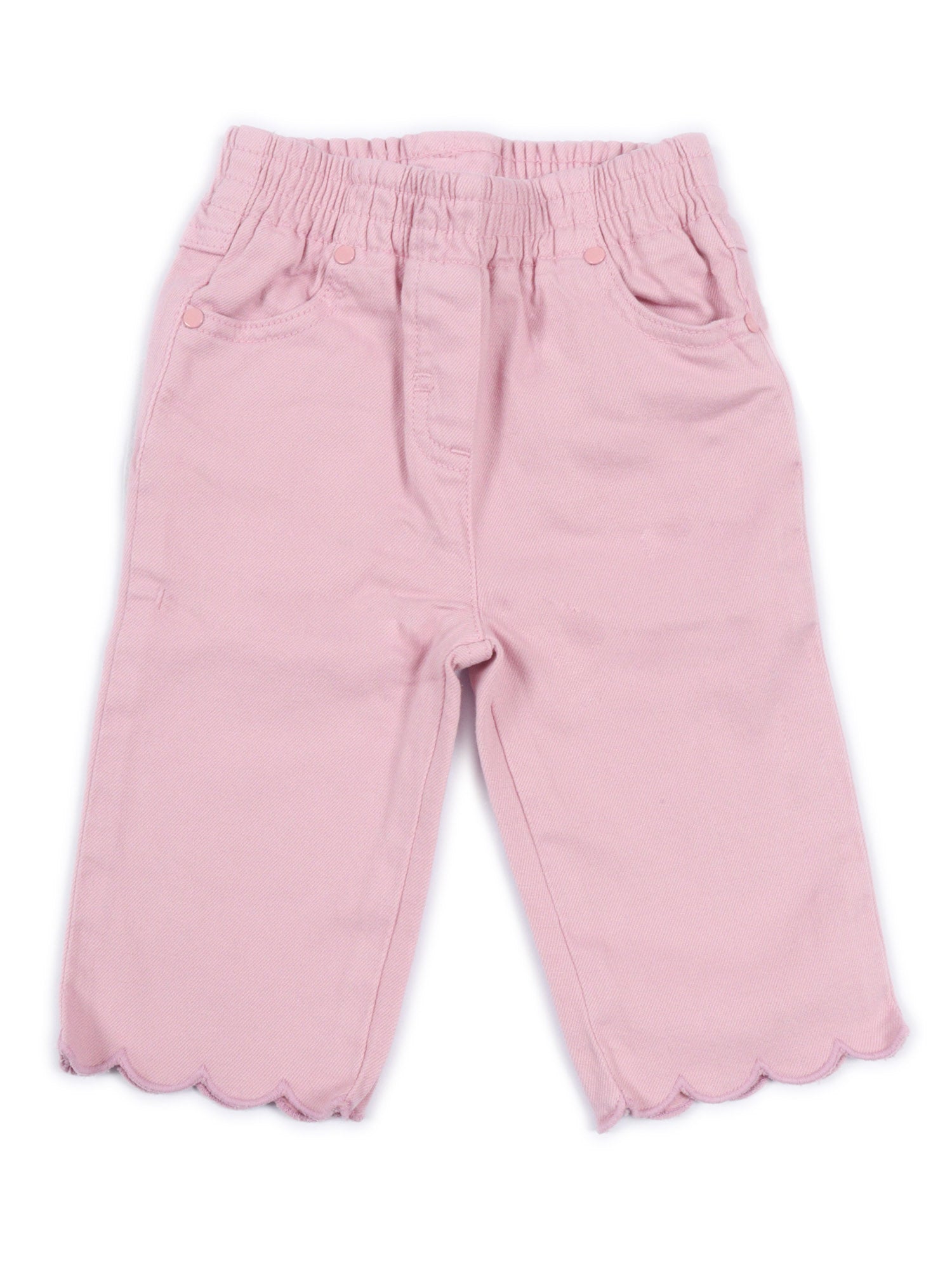 Trousers Pink Cotton Elastane