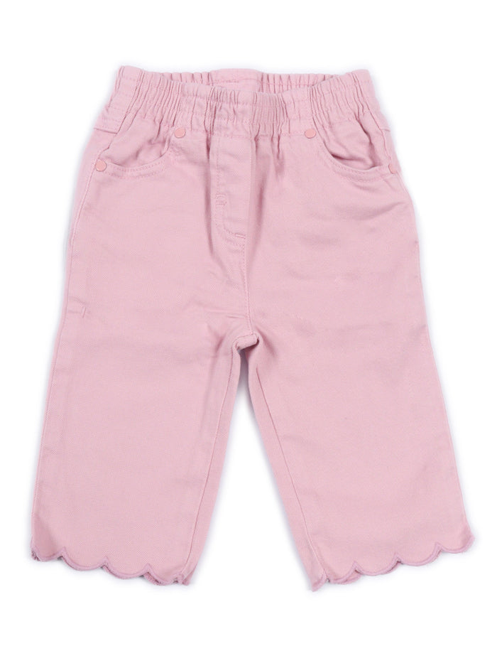 Trousers Pink Cotton Elastane