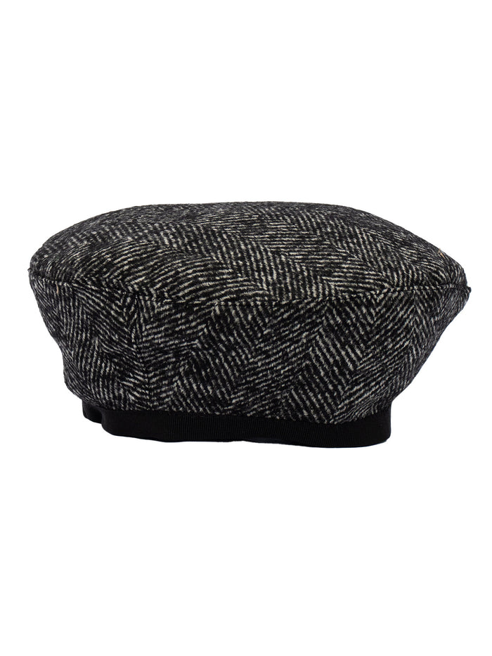 Beret Black Hat