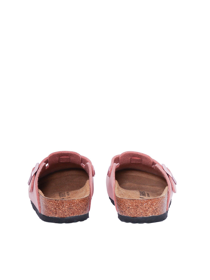 Boston Kids Pink Clay, Birkibuc Birkoflor Sole In Eva Sandal