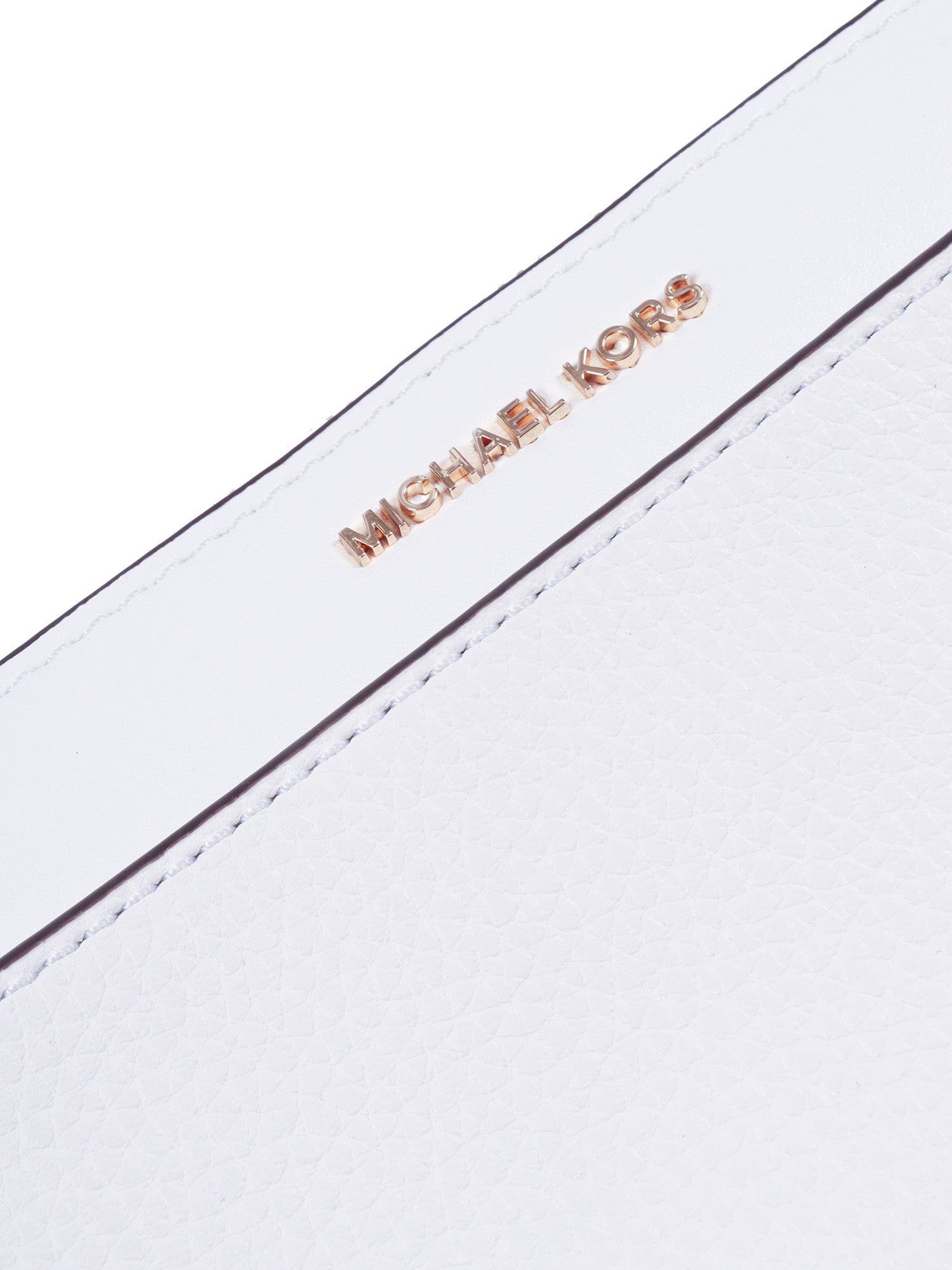 Md Tz Conv Wristlet White Cow Leather Handbag