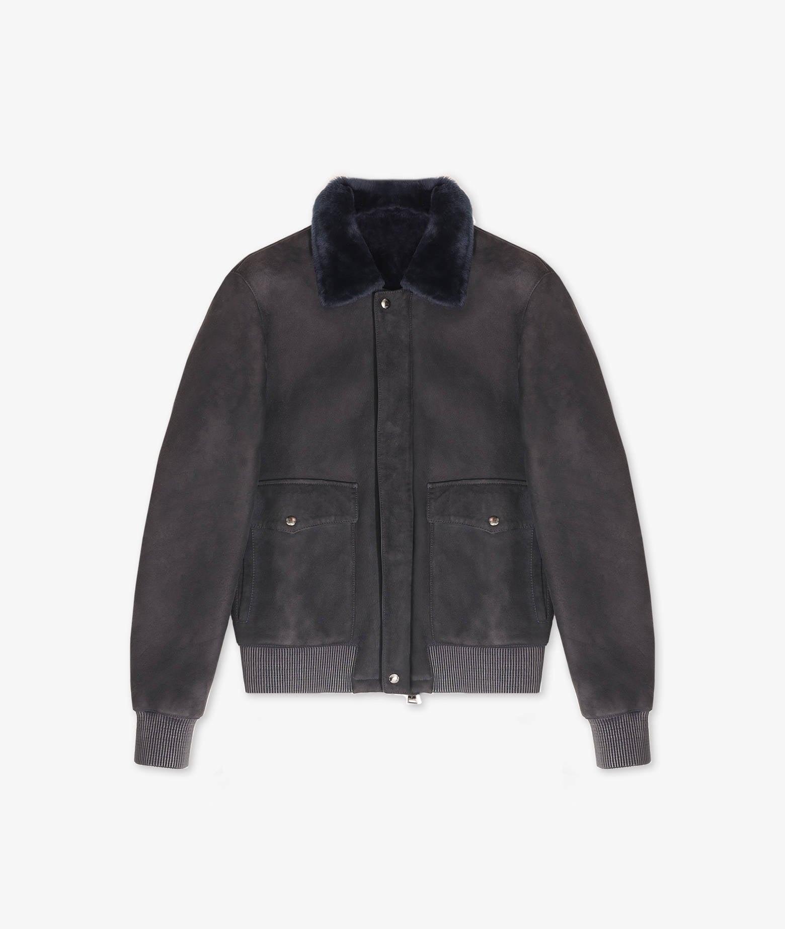 Shearling Bomber Jura Midnightblue Sportwear Blouson