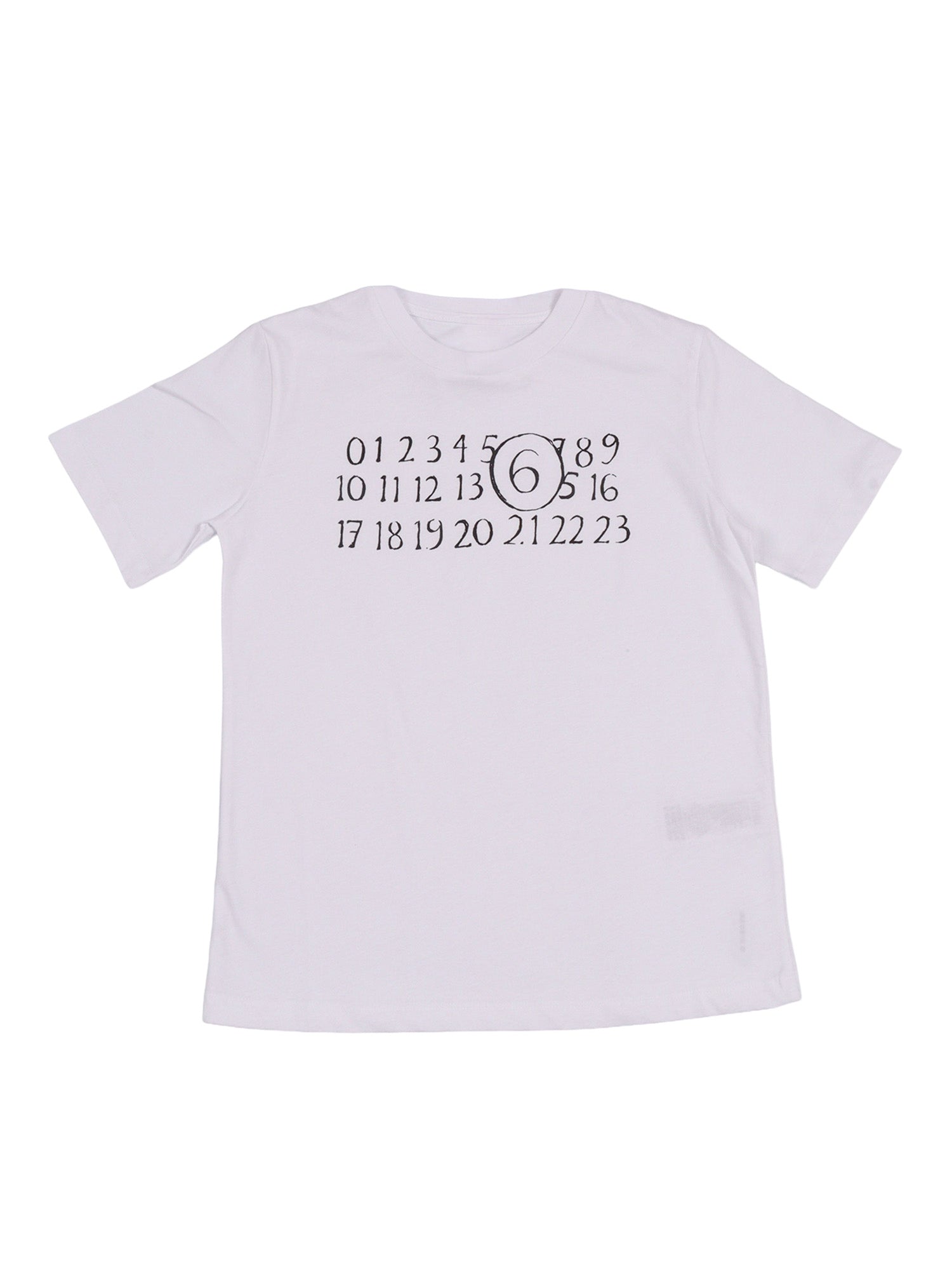 T-shirts White Cotton Short Sleeves T-shirt