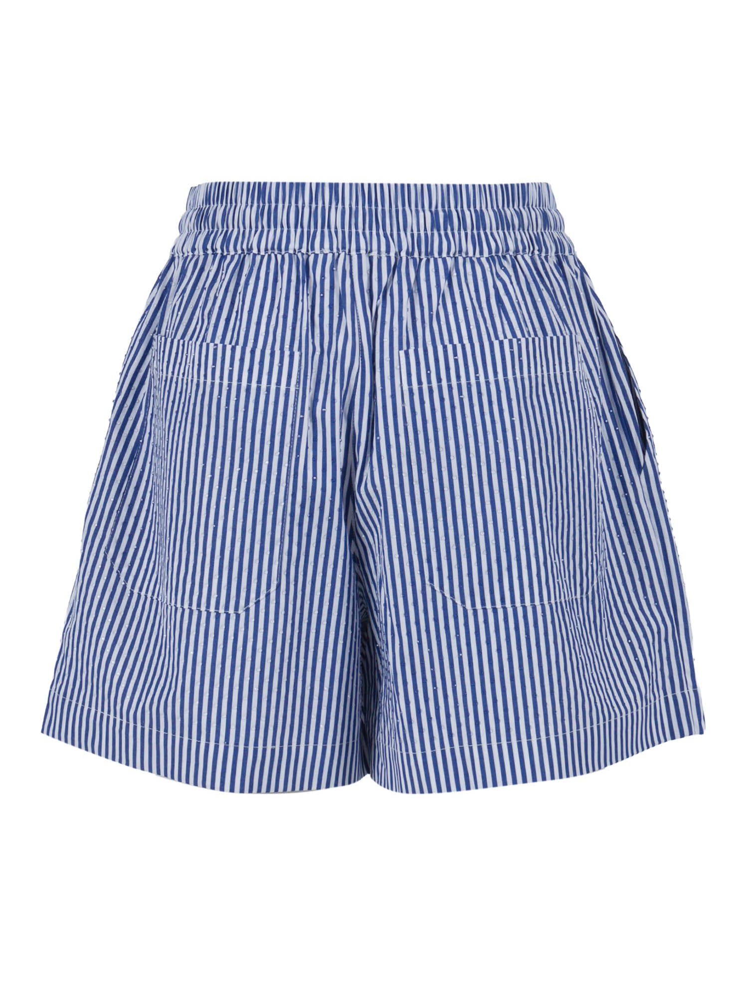 SHORTS Blue Cotton
