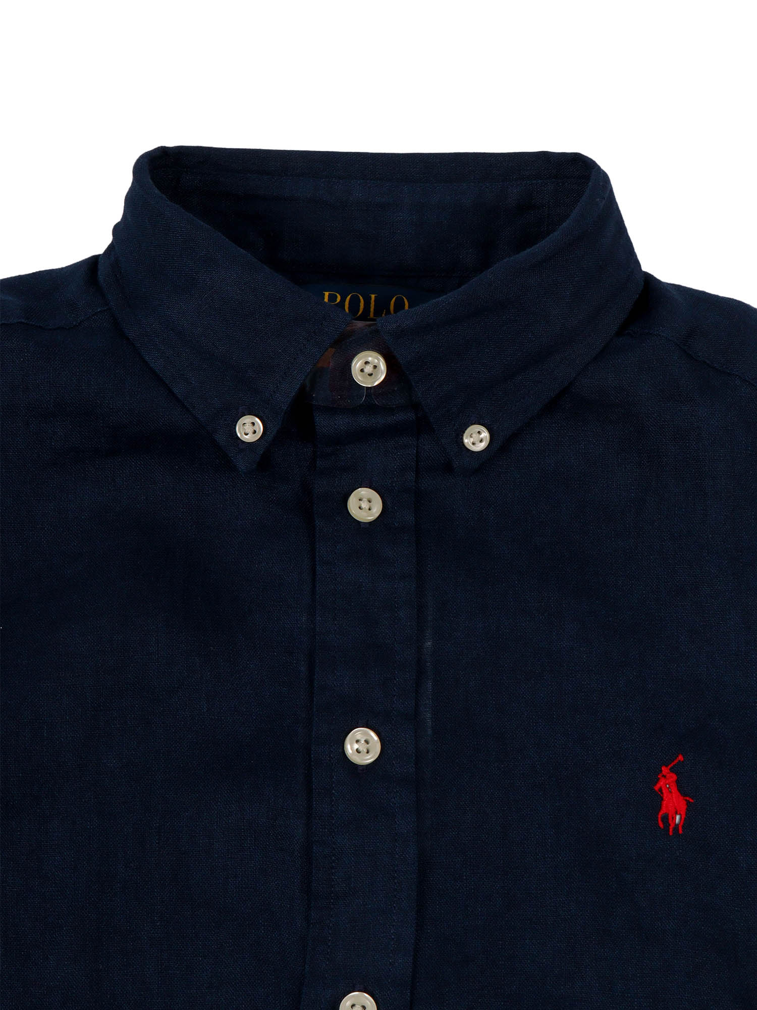 CLBDPPC-SHIRTS-SPORT SHIRT Blue Linen