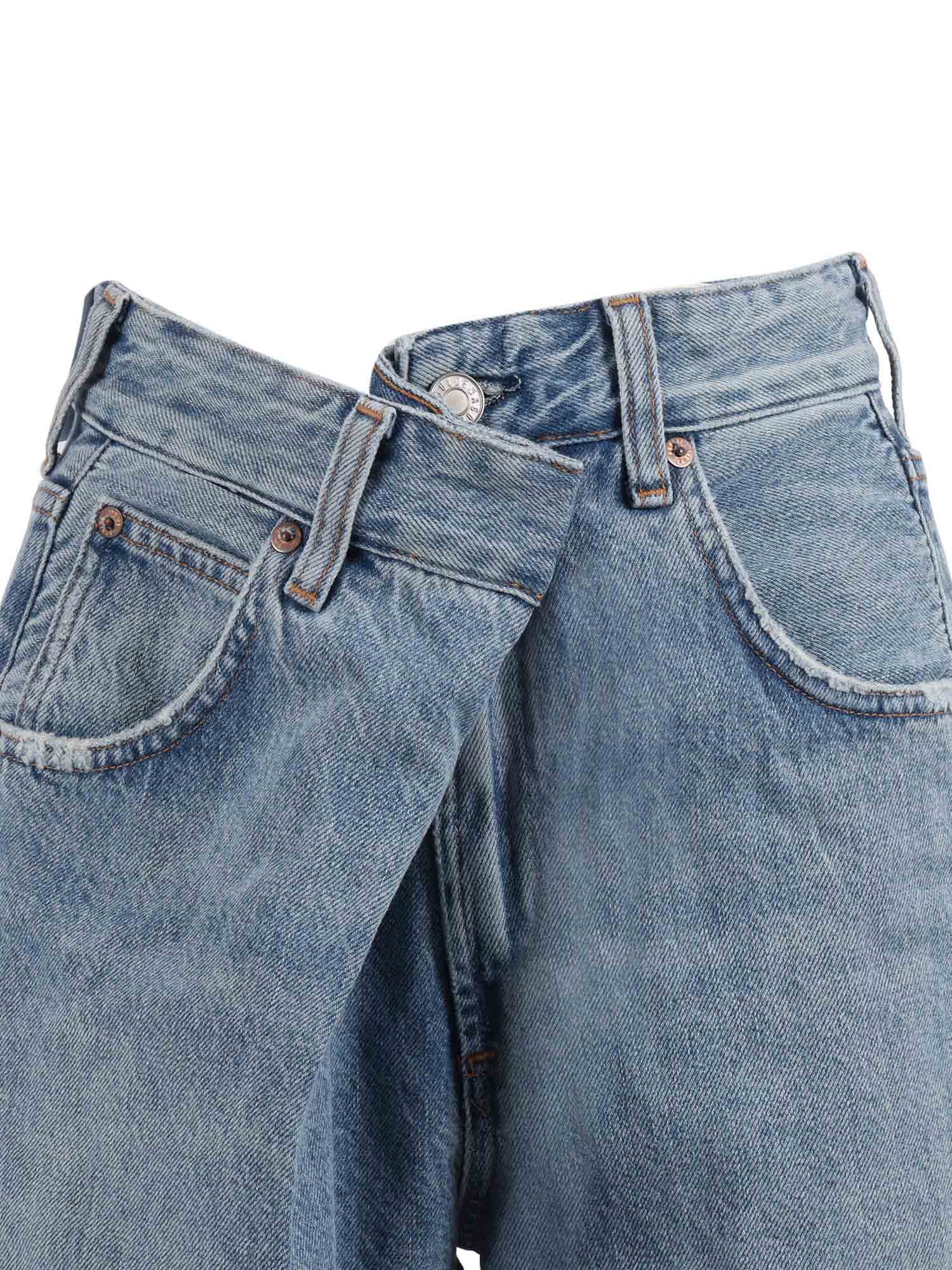 VANA FOLD JEAN Blue Regenerative Cotton