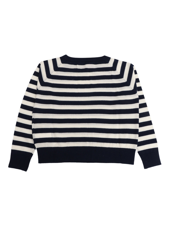 Knitwear Blue Wool Crewneck