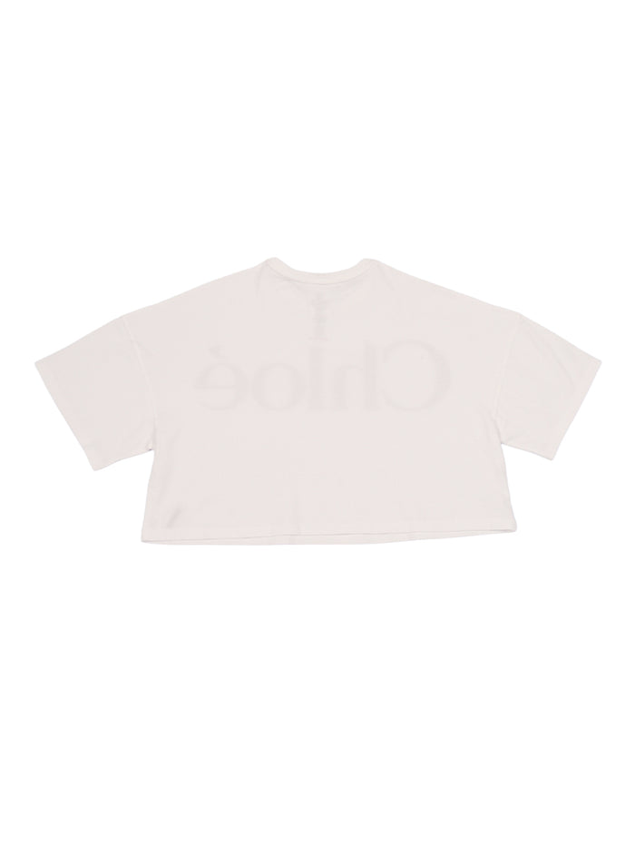 T-Shirt White Cotton Short Sleeves