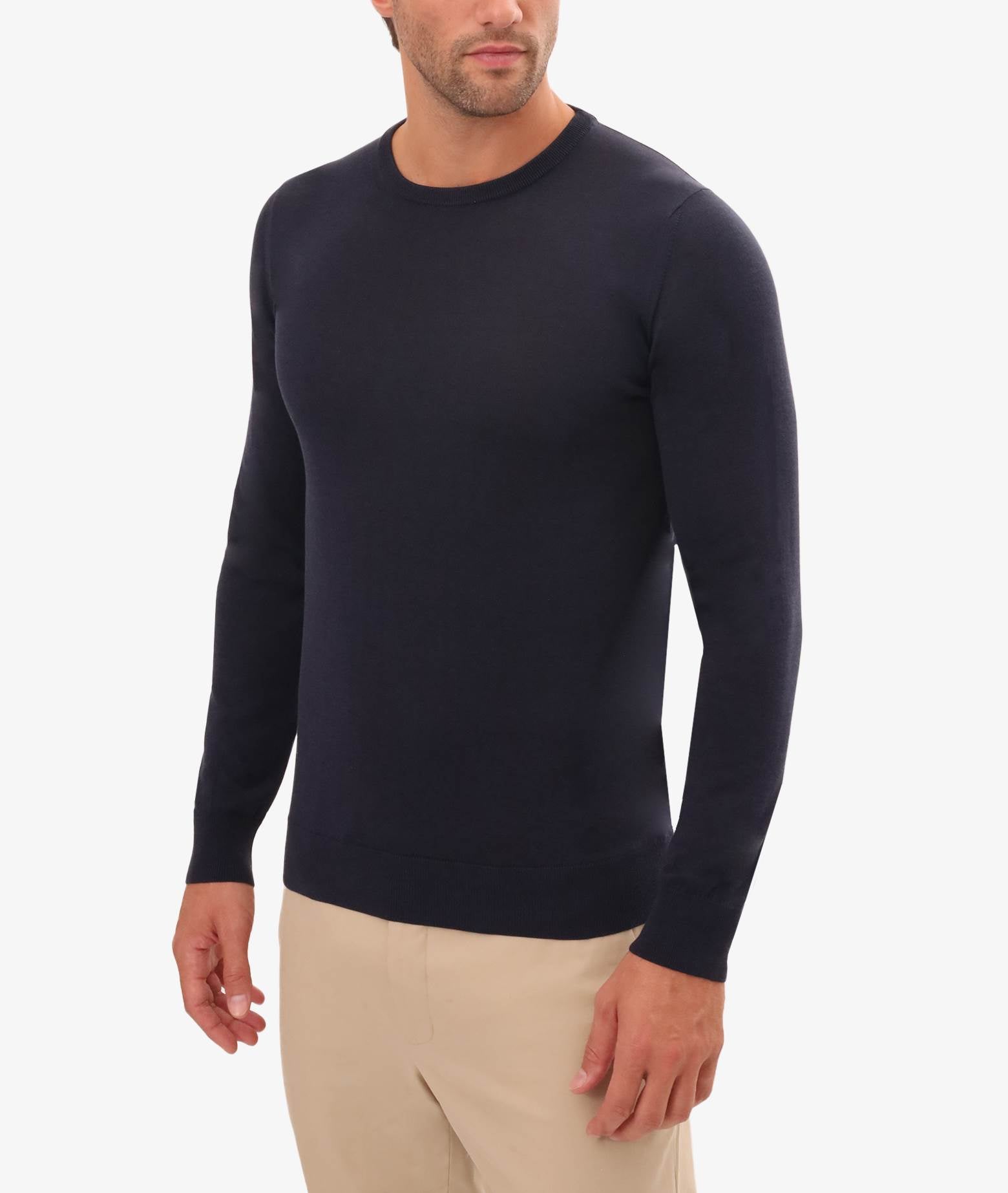 Silk And Cotton Crew Neck Cap Martin Green Basic Light Kintwear