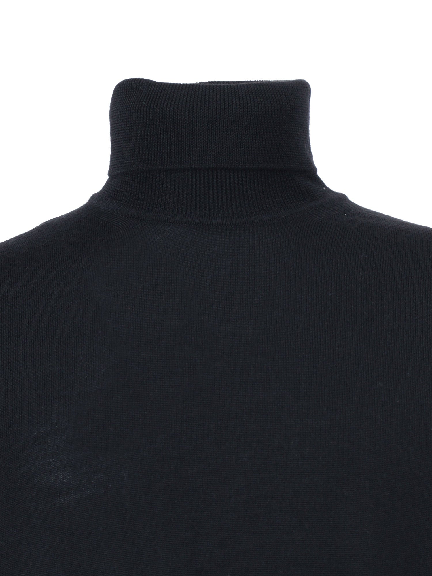 Turtleneck Black Wool