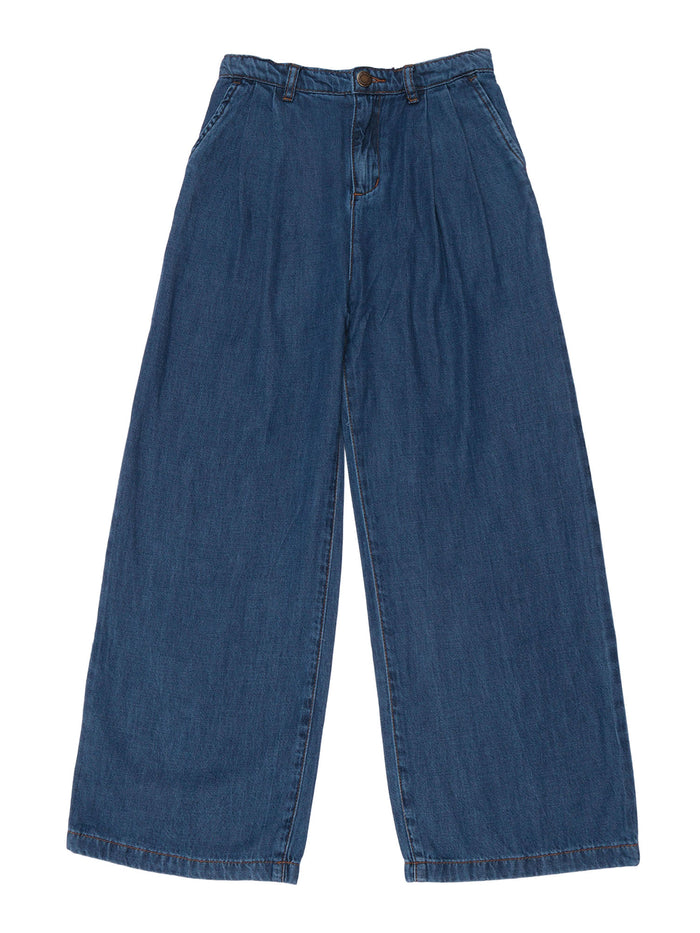 Aeisha Woven pants Blue Tencel Tm Lyocell Cotton