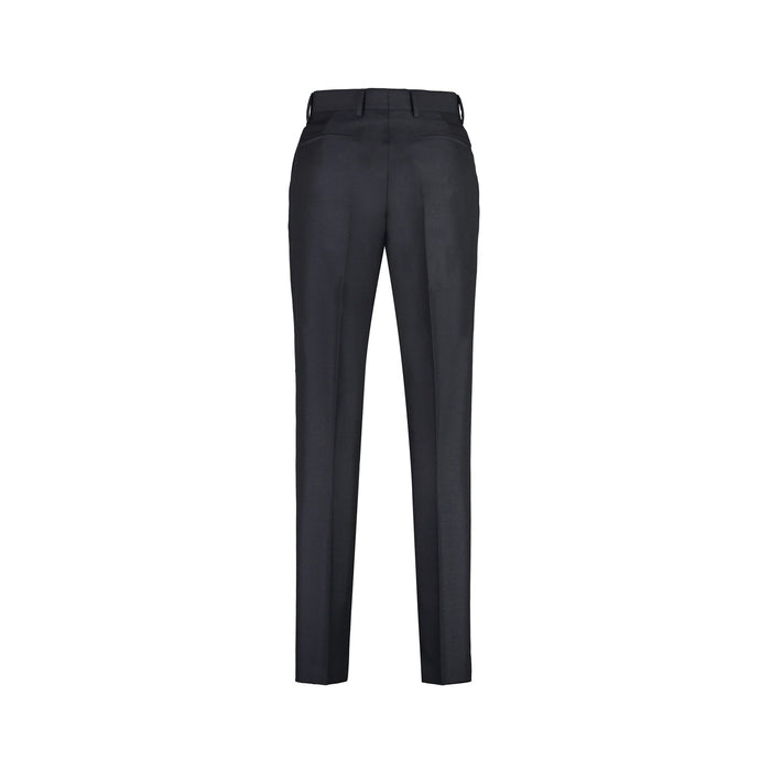 Wool Trousers Blue Mohair
