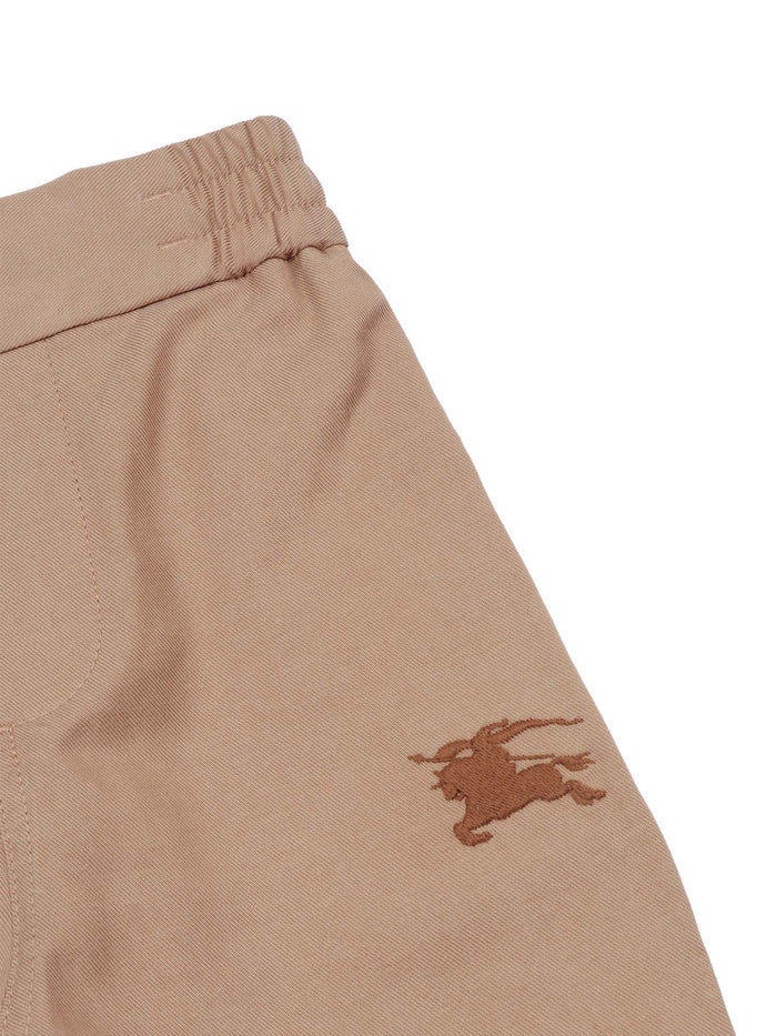 Inf Boy Casl Trsrs Beige Lyocell Cotton Pant