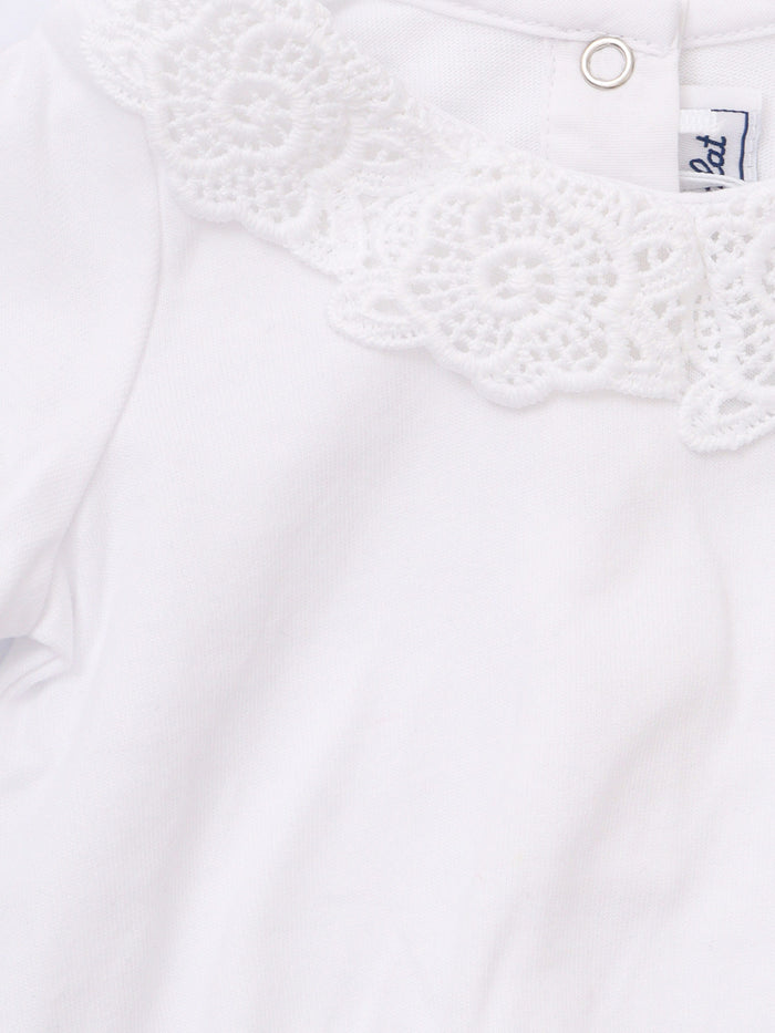 BODY White Cotton Lining Polyester Suit