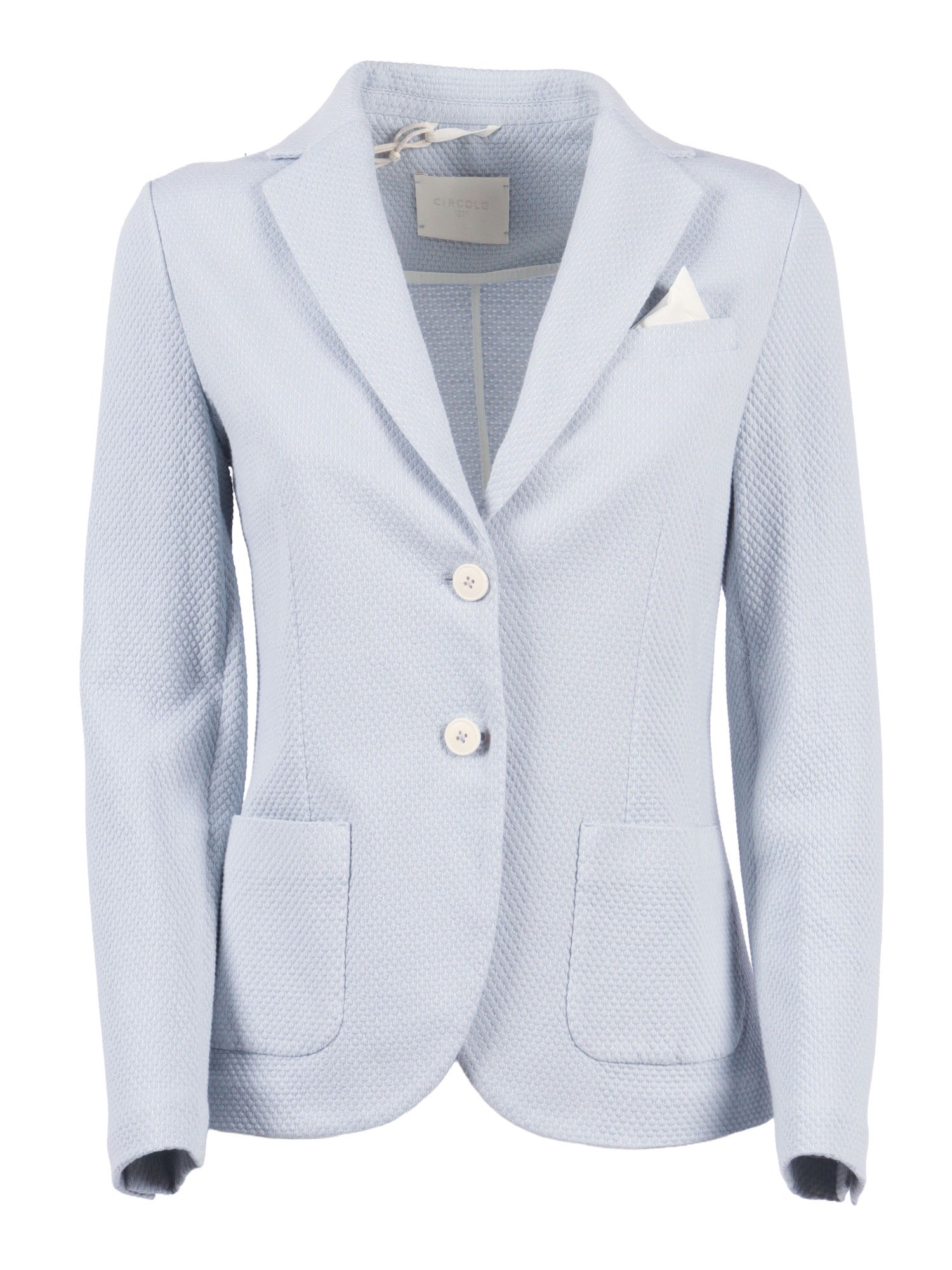 Slim Fit Nido Dape Multicolor Cotton Elastane Jacket
