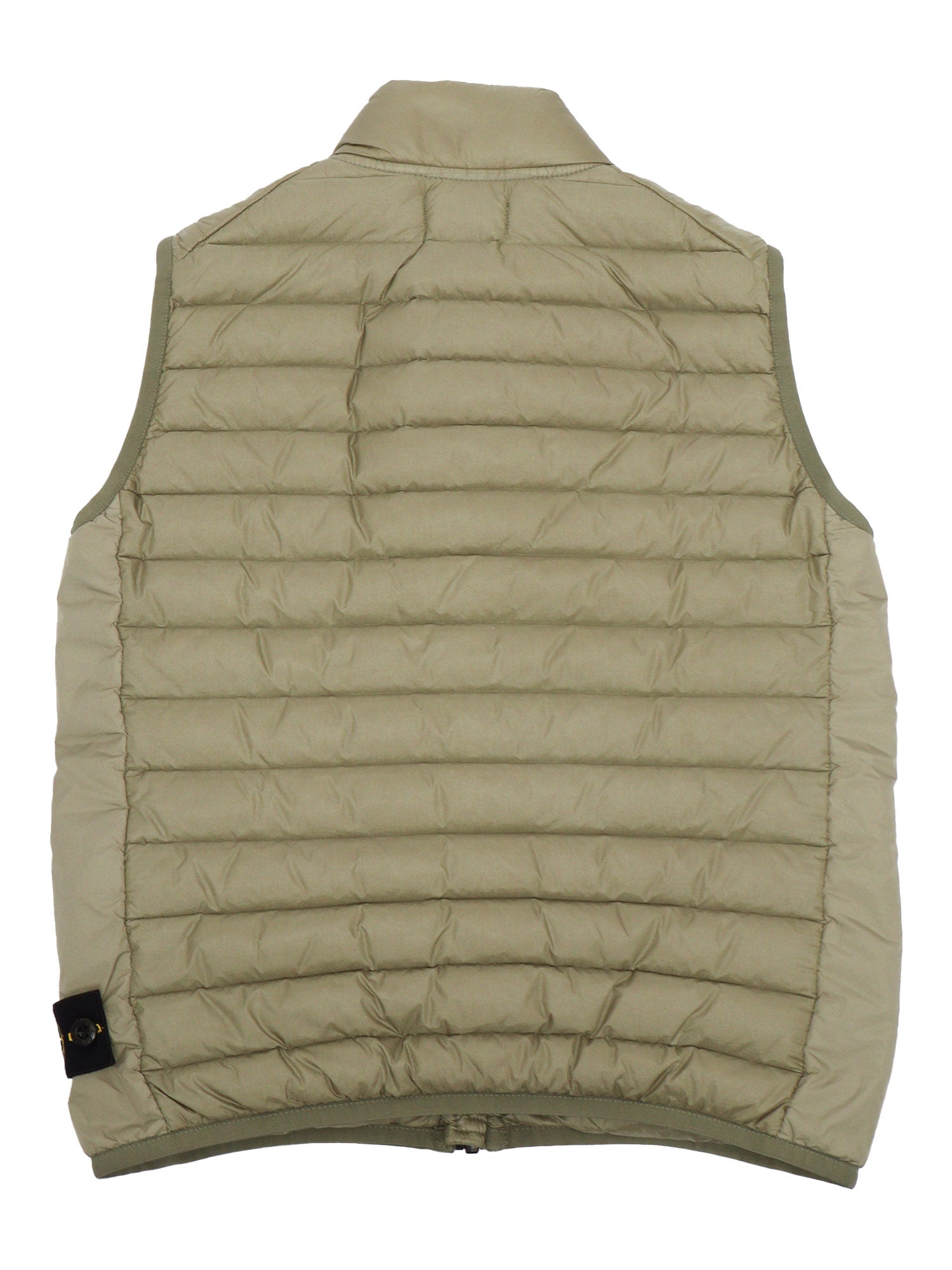 DOWN JACKET Green Sleeveless Puffer