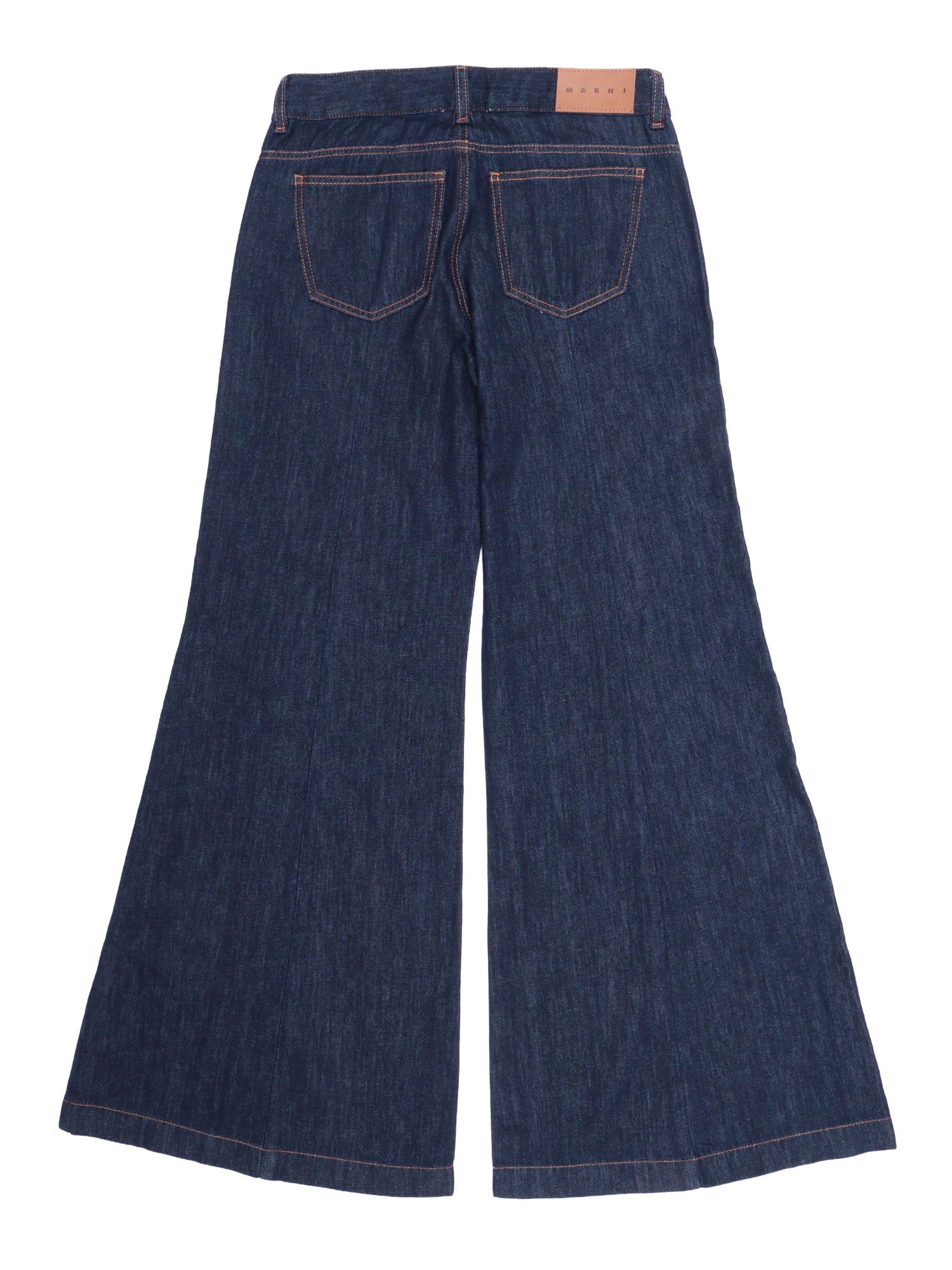5 Pockets Blue Cotton Jean